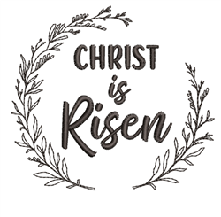 Christ Is Risen Embroidery Design | EmbroideryDesigns.com