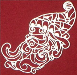 FSL Santa Clause Embroidery Design | EmbroideryDesigns.com