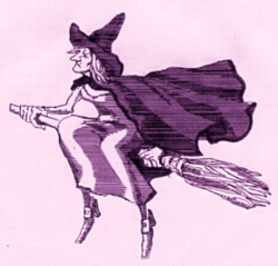 Witch on Broom