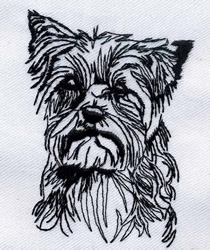 Yorkshire terrier embroidery designs machine embroidery designs at Yorkshire terrier embroidery designs machine embroidery designs at