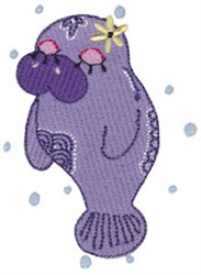 Decorative manatee embroidery designs machine embroidery designs at