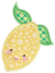 Kawaii applique lemon embroidery designs machine embroidery designs at