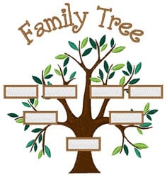 Family Tree Embroidery Designs, Machine Embroidery Designs at ...