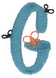 Bugs G Embroidery Design | EmbroideryDesigns.com