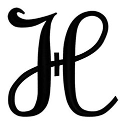 Script Letter H Embroidery Design | EmbroideryDesigns.com