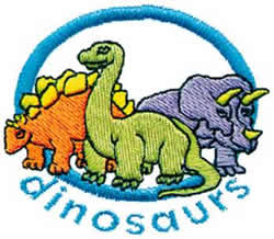 Dinosaur Machine Embroidery Designs | Embroidery Shops