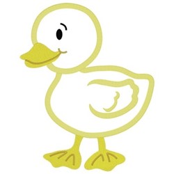 Duck Applique Embroidery Design Duck Applique Embroidery Design