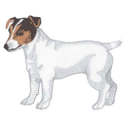 Jack Russell Terrier Embroidery Design | EmbroideryDesigns.com