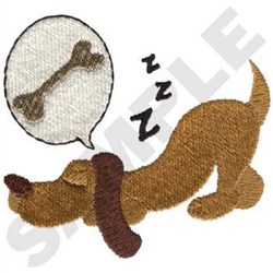 Sleeping Dog Embroidery Sleeping Dog Embroidery
