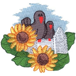 Crows Embroidery Design | EmbroideryDesigns.com