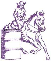 Barrel racer embroidery designs machine embroidery designs at Barrel racer embroidery designs machine embroidery designs at