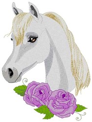 Arabian Horse Embroidery Design | EmbroideryDesigns.com