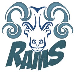 Rams Embroidery Design | EmbroideryDesigns.com