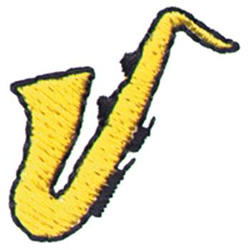 free saxophone embroidery design download