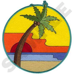 Sunset Beach Embroidery Designs Machine Embroidery Designs at