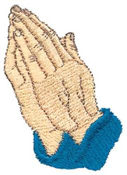 free praying hands embroidery designs pes