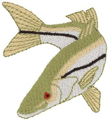 Snook Embroidery Design | EmbroideryDesigns.com