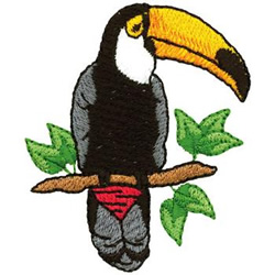 Toucan embroidery design  embroiderydesignscom Toucan embroidery design  embroiderydesignscom
