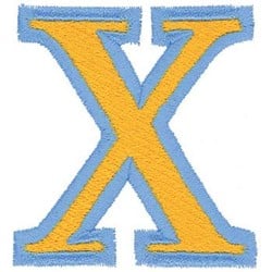 Roman Numeral Ten Embroidery Designs, Machine Embroidery Designs at