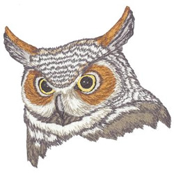 Download Great Horned Owl Embroidery Designs, Machine Embroidery ...