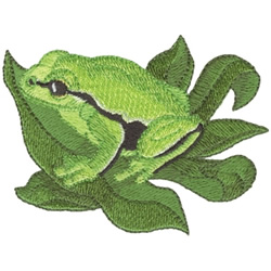 Download European Tree Frog Embroidery Designs, Machine Embroidery ...