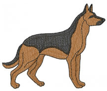 German shepherd embroidery designs machine embroidery designs at