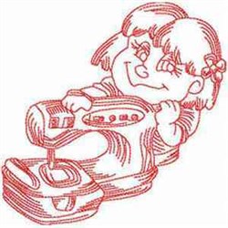 Redwork Stitching Grandma Embroidery Designs Machine Embroidery