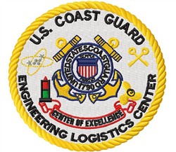 Coast Guard Badge Embroidery Designs, Machine Embroidery Designs at ...