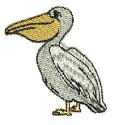 Pelican Embroidery Design | EmbroideryDesigns.com