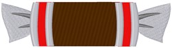 Tootsie Roll Embroidery Design | EmbroideryDesigns.com