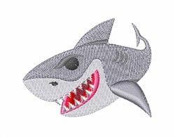 Shark Embroidery Design | EmbroideryDesigns.com