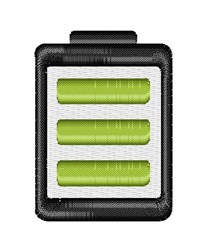 Discharged Battery Embroidery Discharged Battery Embroidery