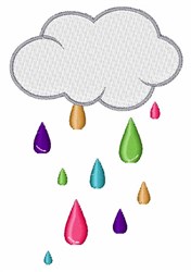 Rain cloud embroidery designs machine embroidery designs at