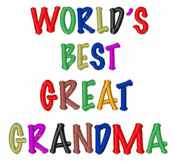 Great Grandma Embroidery Designs Machine Embroidery Designs At