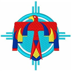 Indian Thunderbird Embroidery Design | EmbroideryDesigns.com