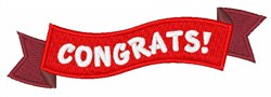 Congrats banner embroidery designs machine embroidery designs at
