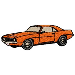 Camero Car Embroidery Design | EmbroideryDesigns.com