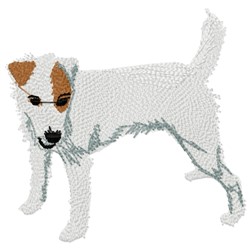 Jack Russell Terrier Embroidery Design | EmbroideryDesigns.com