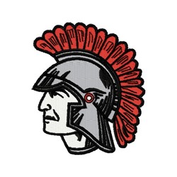 Trojan Solider Embroidery Design | EmbroideryDesigns.com