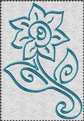 Flower outline embroidery designs free machine embroidery designs at