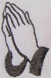 Praying hands embroidery designs free machine embroidery designs at