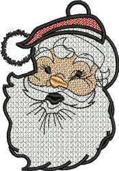 FSL Santa Embroidery Design | EmbroideryDesigns.com