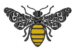 Bumble Bee Embroidery Design | EmbroideryDesigns.com