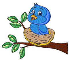 Bird in nest embroidery designs machine embroidery designs at