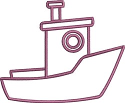 Tugboat Outline tugboat outline embroidery designs machine embroidery Tugboat Outline tugboat outline embroidery designs machine embroidery