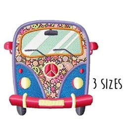 Applique Kombi Embroidery Design 