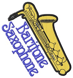 free saxophone embroidery design download