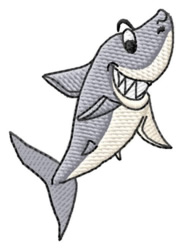 Shark Embroidery Design | EmbroideryDesigns.com