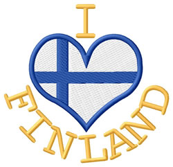 Finland Embroidery Design | EmbroideryDesigns.com