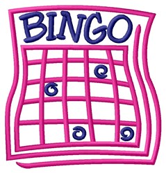 Bingo Card Embroidery Designs Machine Embroidery Designs At